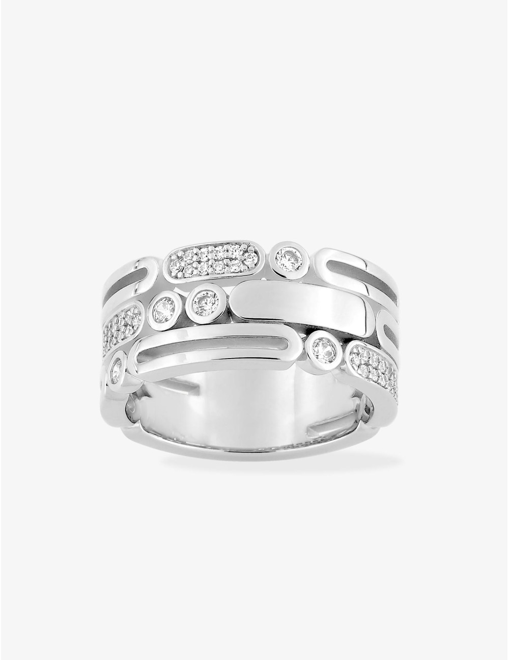 Bague Rythme Graphique XL
