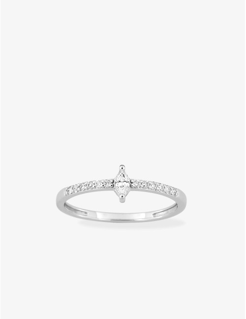 Bague Goutte Royale Argent