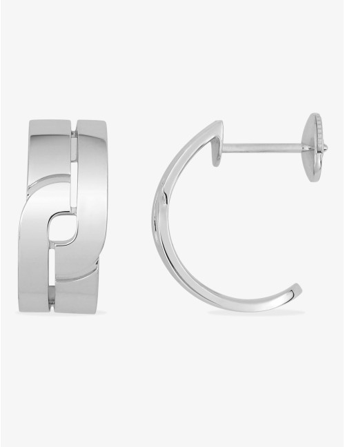 Boucles d’oreilles Fusion argent