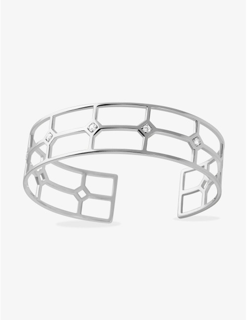 Manchette Ligne Graphique argent