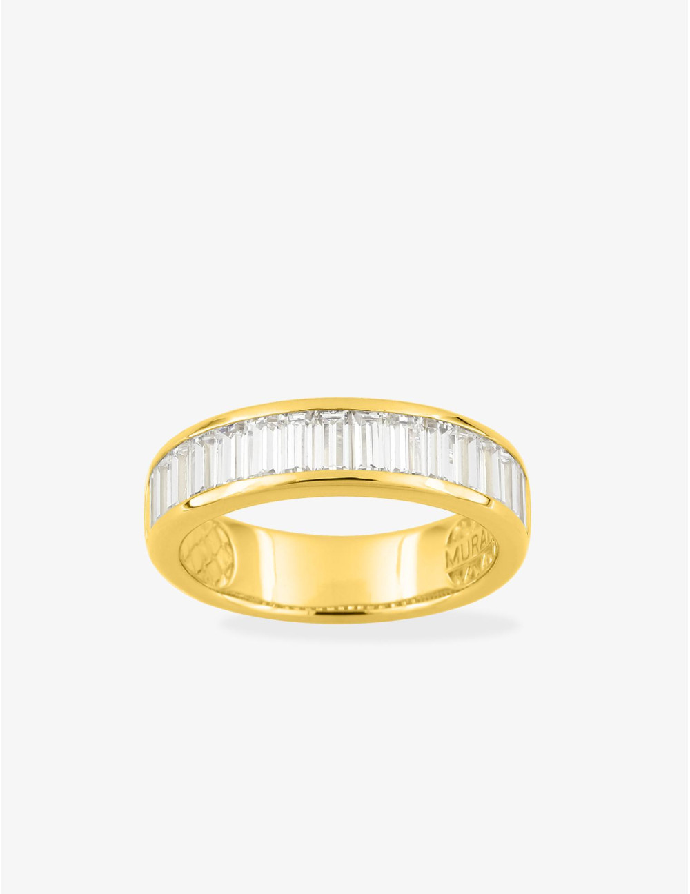 Bague Baguettes dorée