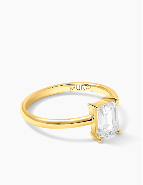 Bague Saint-Honoré dorée grande