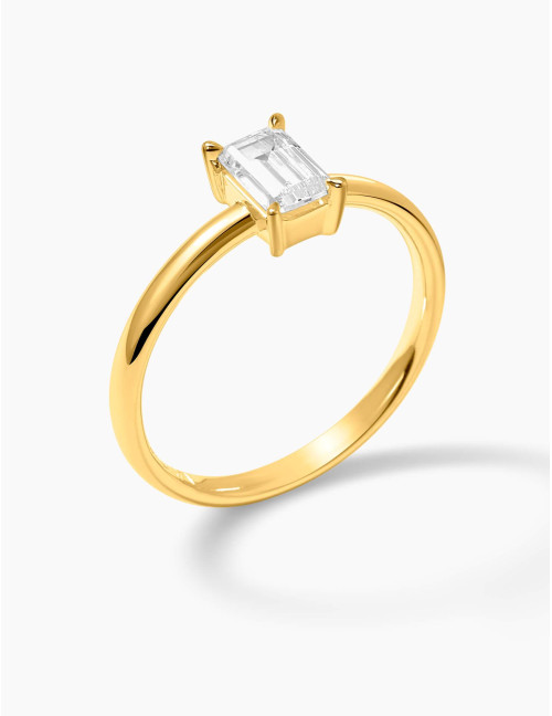 Bague Saint-Honoré dorée moyenne