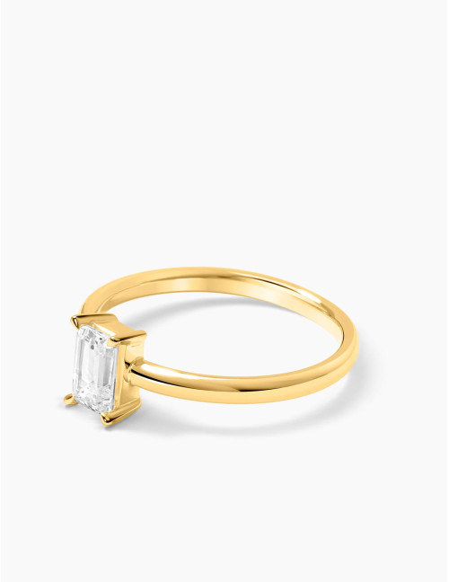 Bague Saint-Honoré dorée moyenne