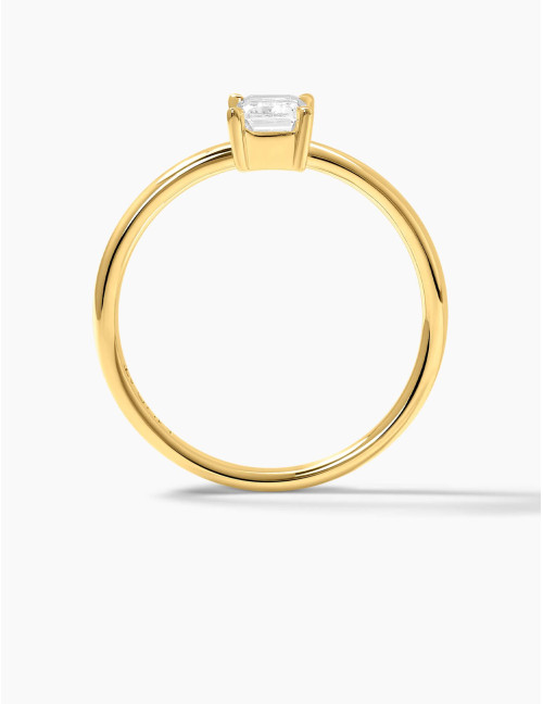 Bague Saint-Honoré dorée moyenne
