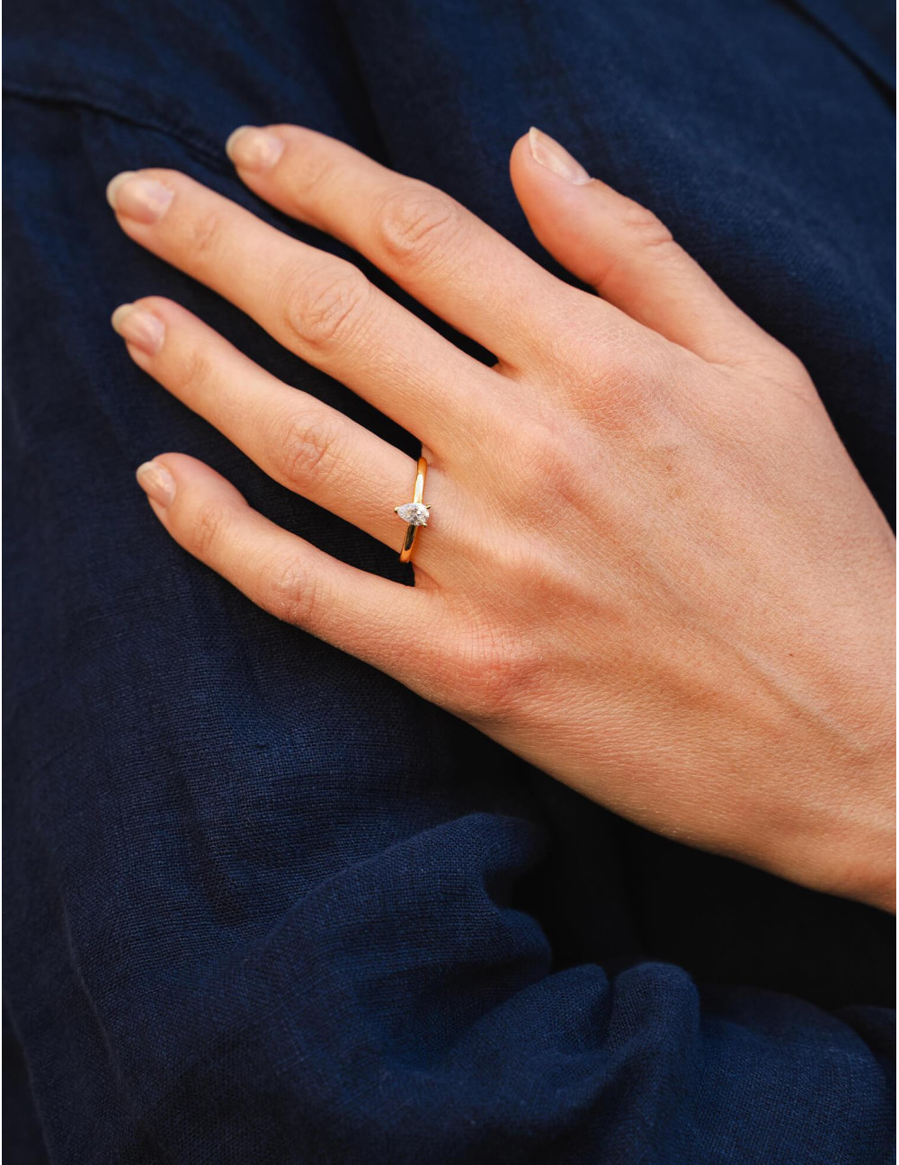 Bague Vivienne dorée
