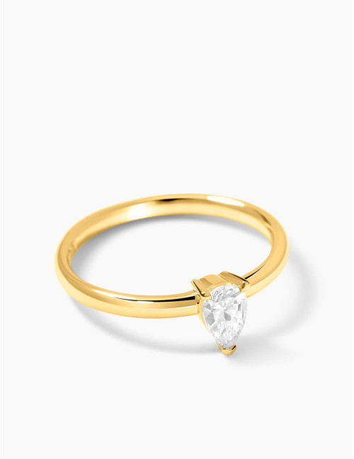 Bague Vivienne dorée