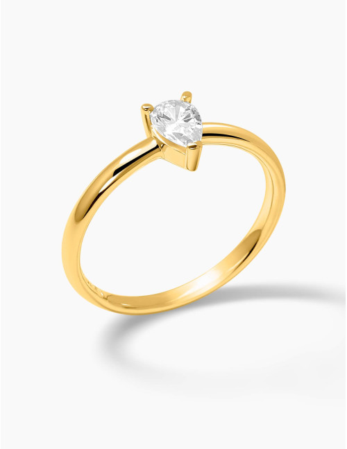 Bague Vivienne dorée