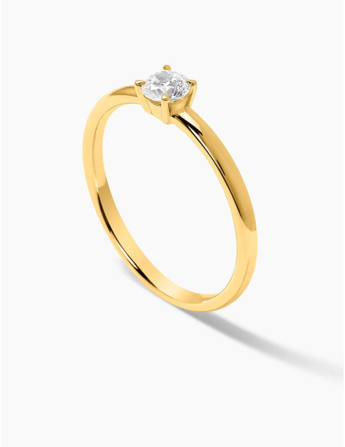 Bague Saint-Louis dorée petite