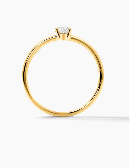 Bague Saint-Louis dorée petite
