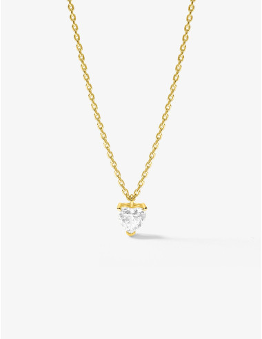 Collier Sacré-Cœur doré