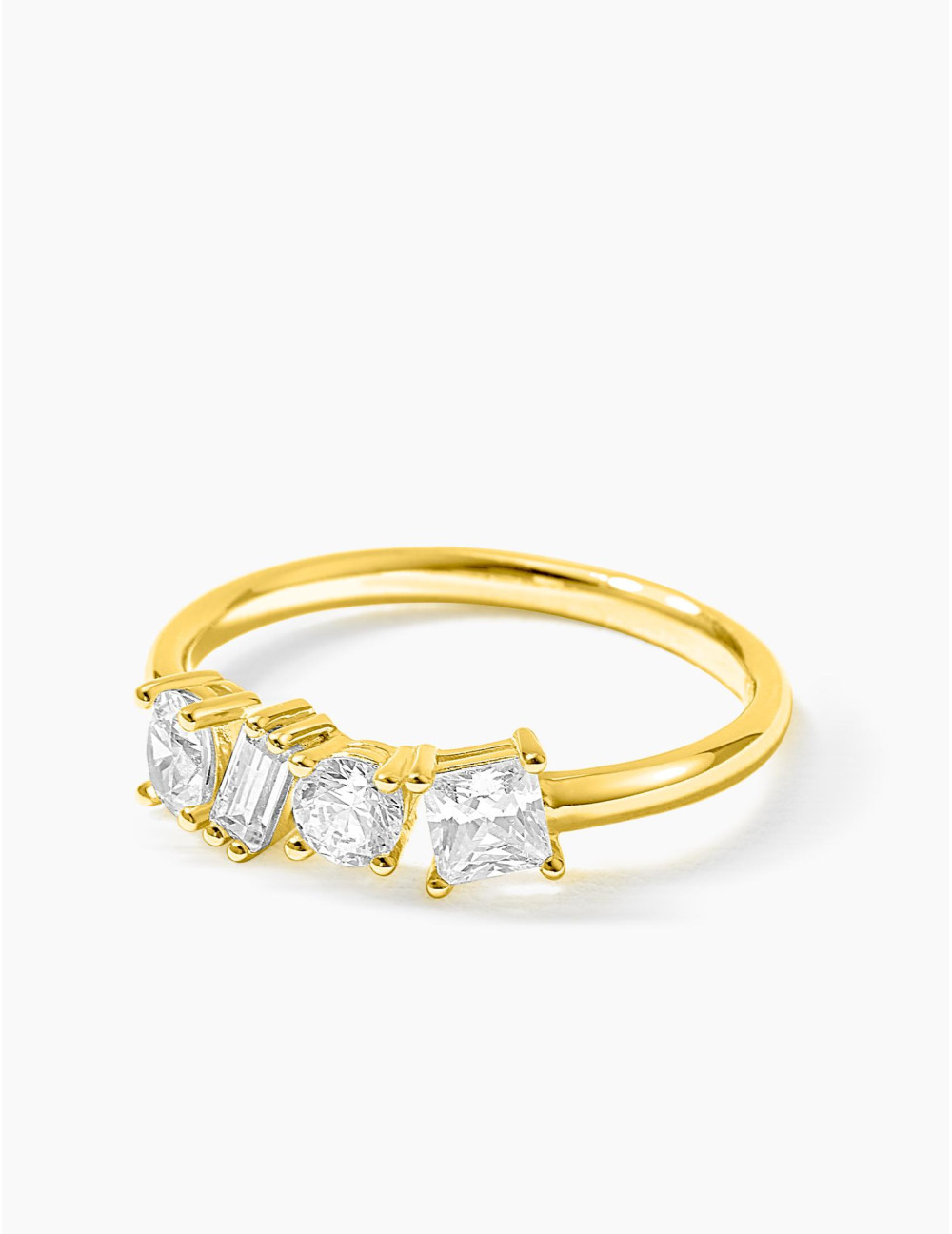 Bague Harmonie Twist doré