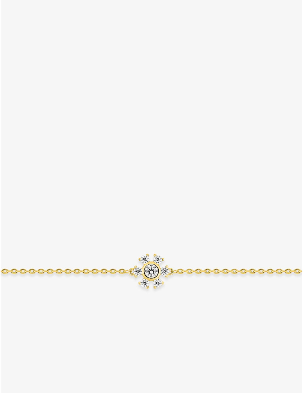 Bracelet Cristal d’Hiver doré