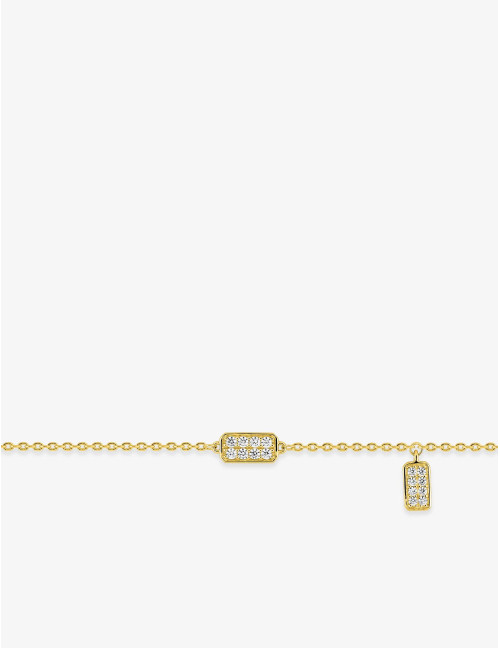 Bracelet Les Pavés doré
