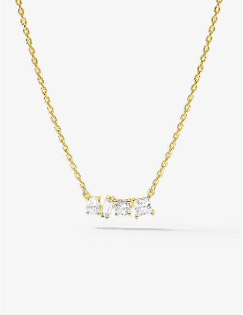 Collier Harmonie Twist doré