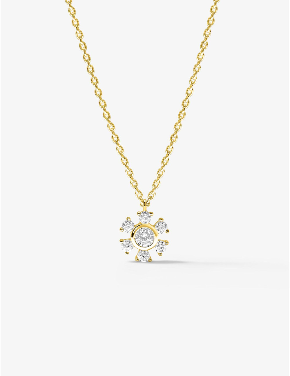 Collier Cristal d’Hiver doré