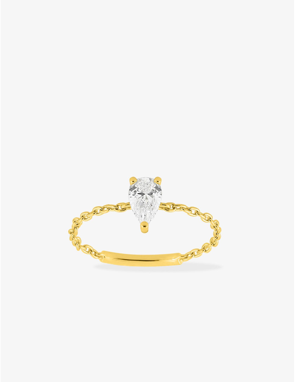 Bague Vivienne Chaîne dorée