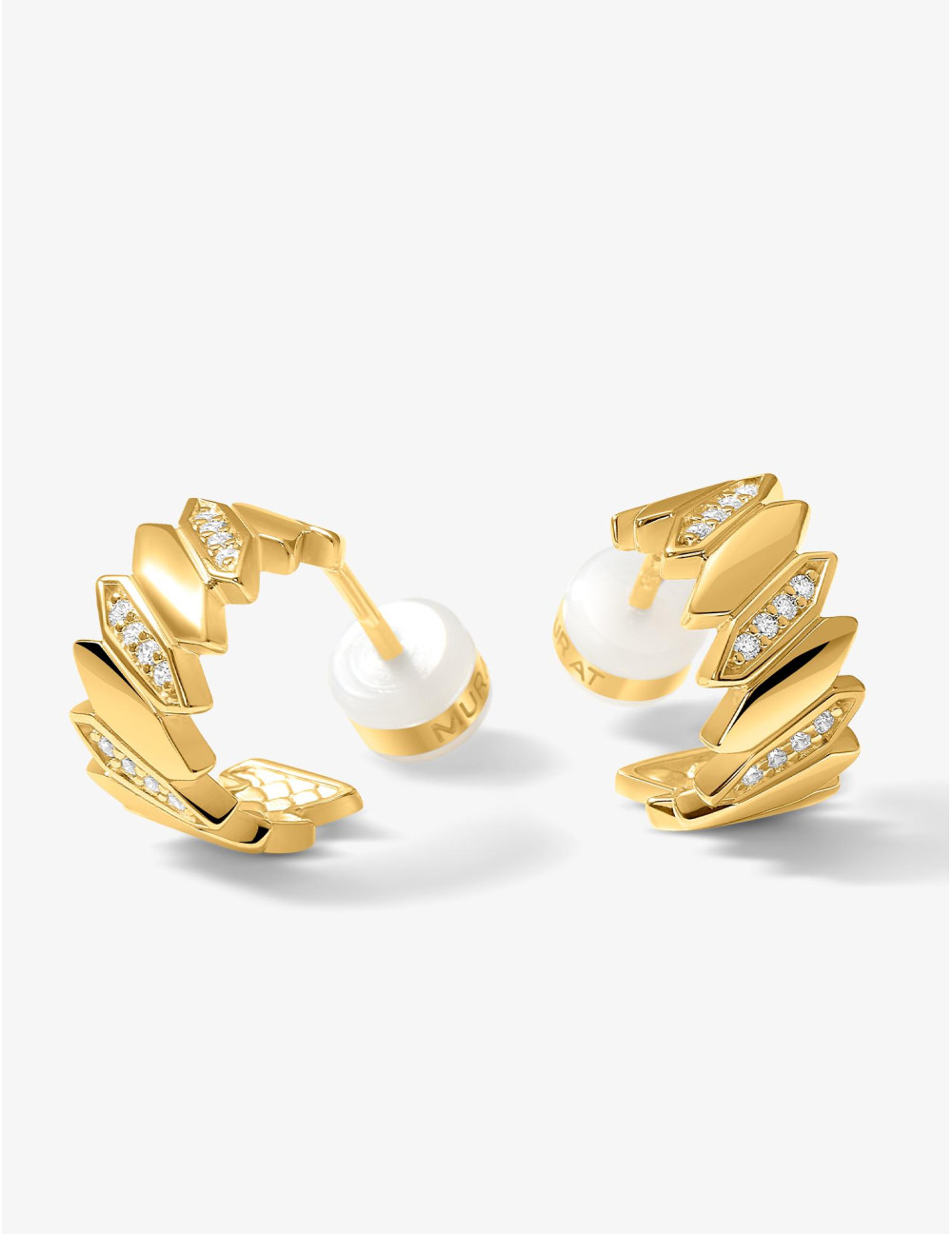 Boucles d’oreilles Minuit dorée