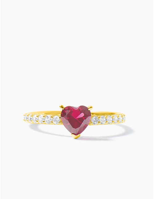 Bague Sacré-Cœur accompagnée argent
