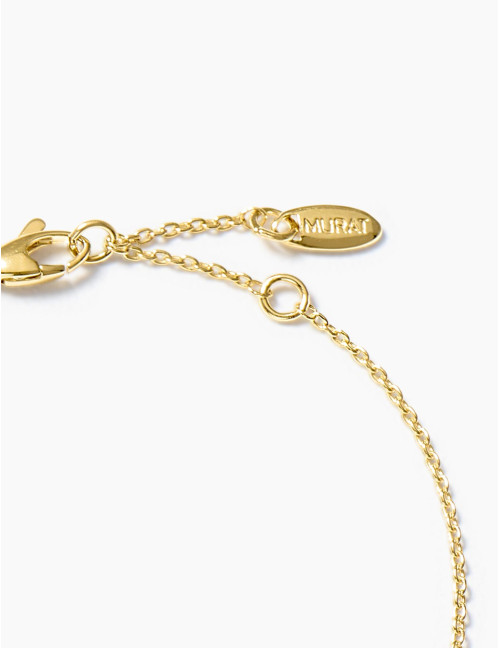 Bracelet La Feuille de Fougère doré