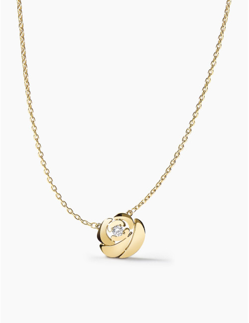 Collier La Rose doré