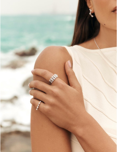 Bague Sirène argent
