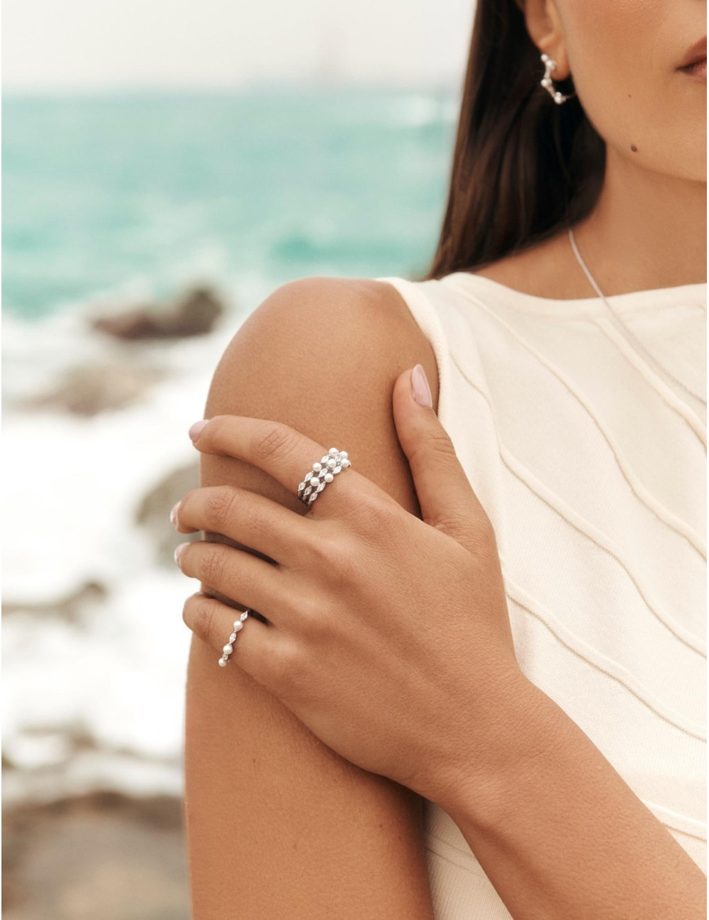 Bague Sirène argent