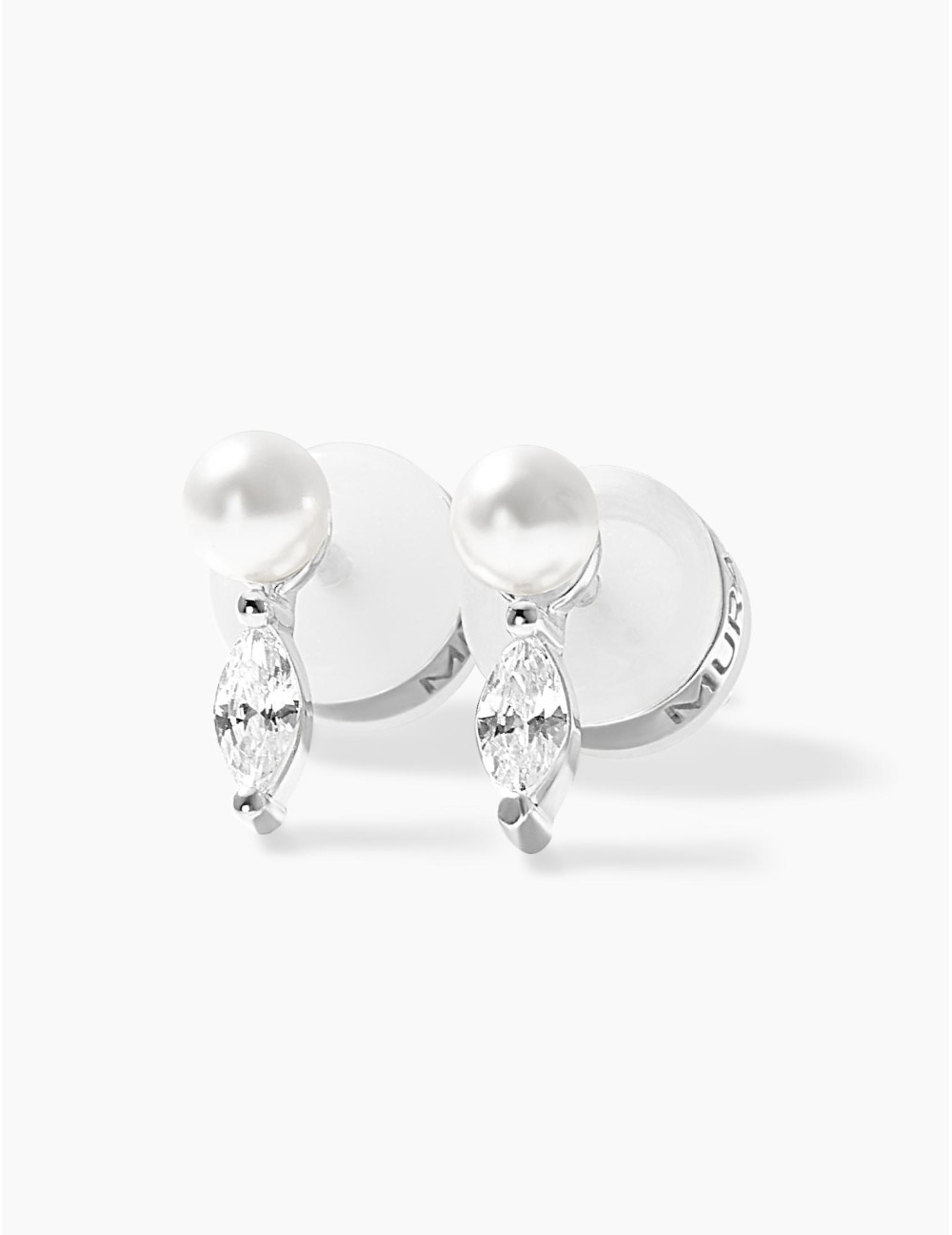 Boucles d'oreilles Sirène puces argent