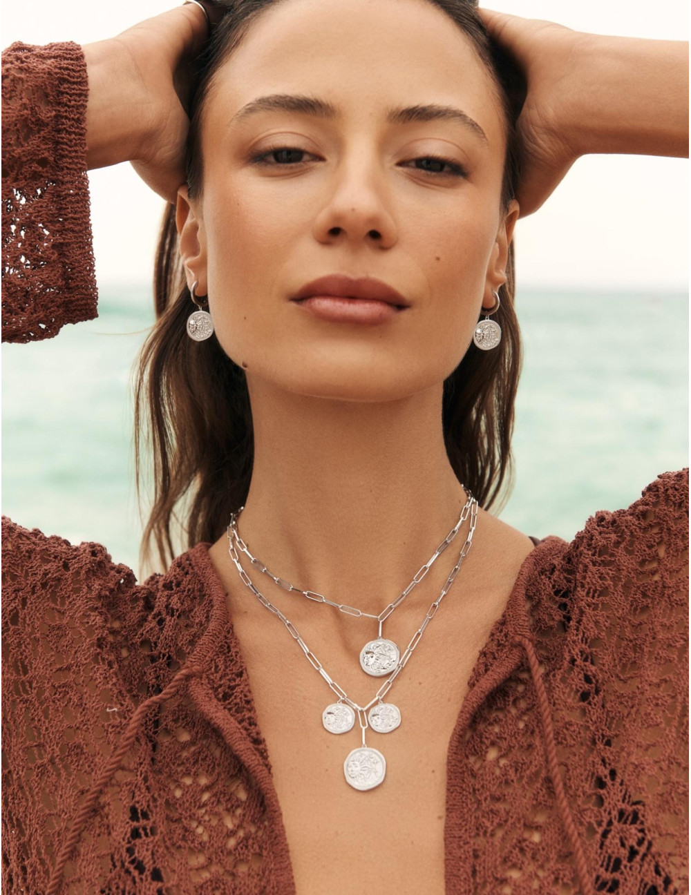Boucles d'oreilles Le Trésor argent