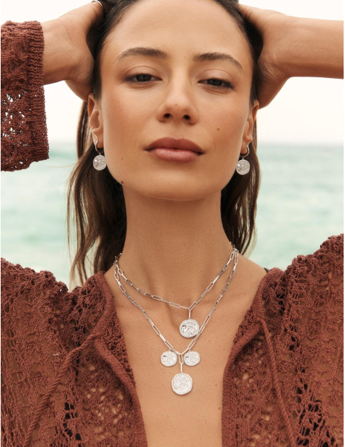 Boucles d'oreilles Le Trésor argent
