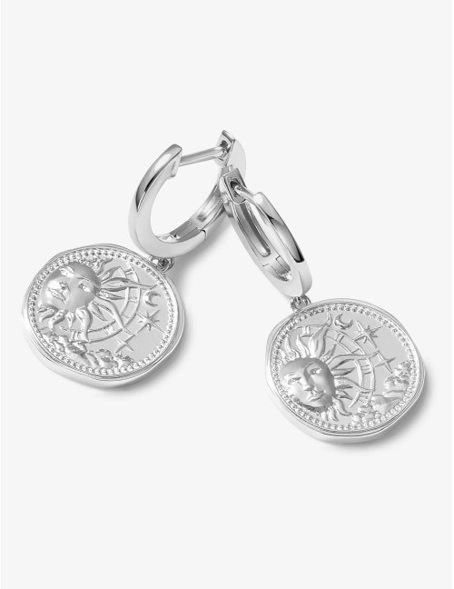 Boucles d'oreilles Le Trésor argent