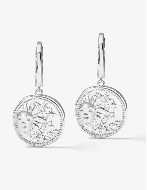 Boucles d'oreilles Le Trésor argent