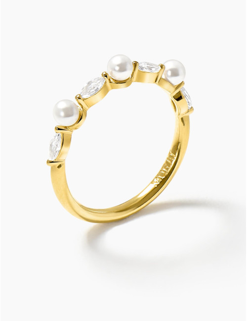 Bague Sirène dorée