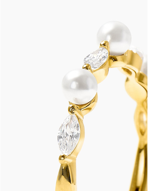 Bague Sirène dorée