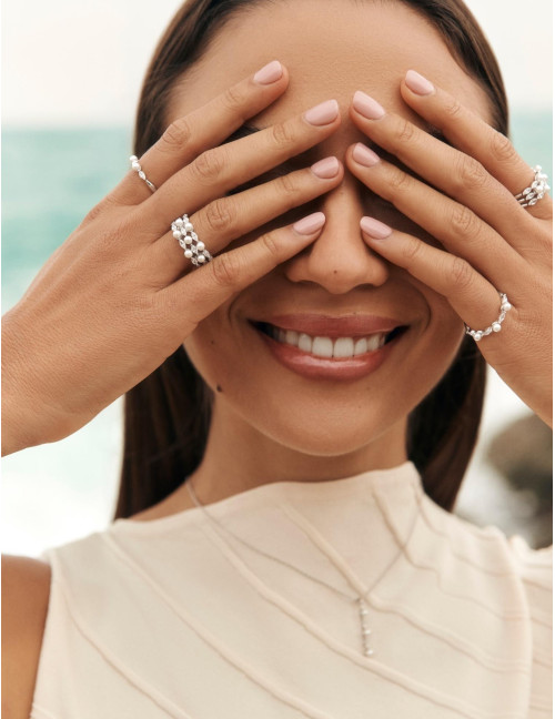 Bague Sirène Triple argent