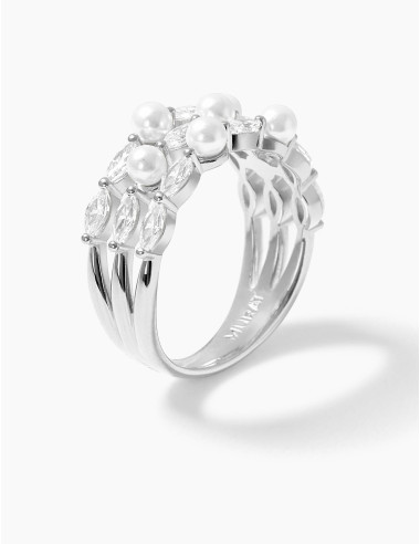 Bague Sirène Triple argent