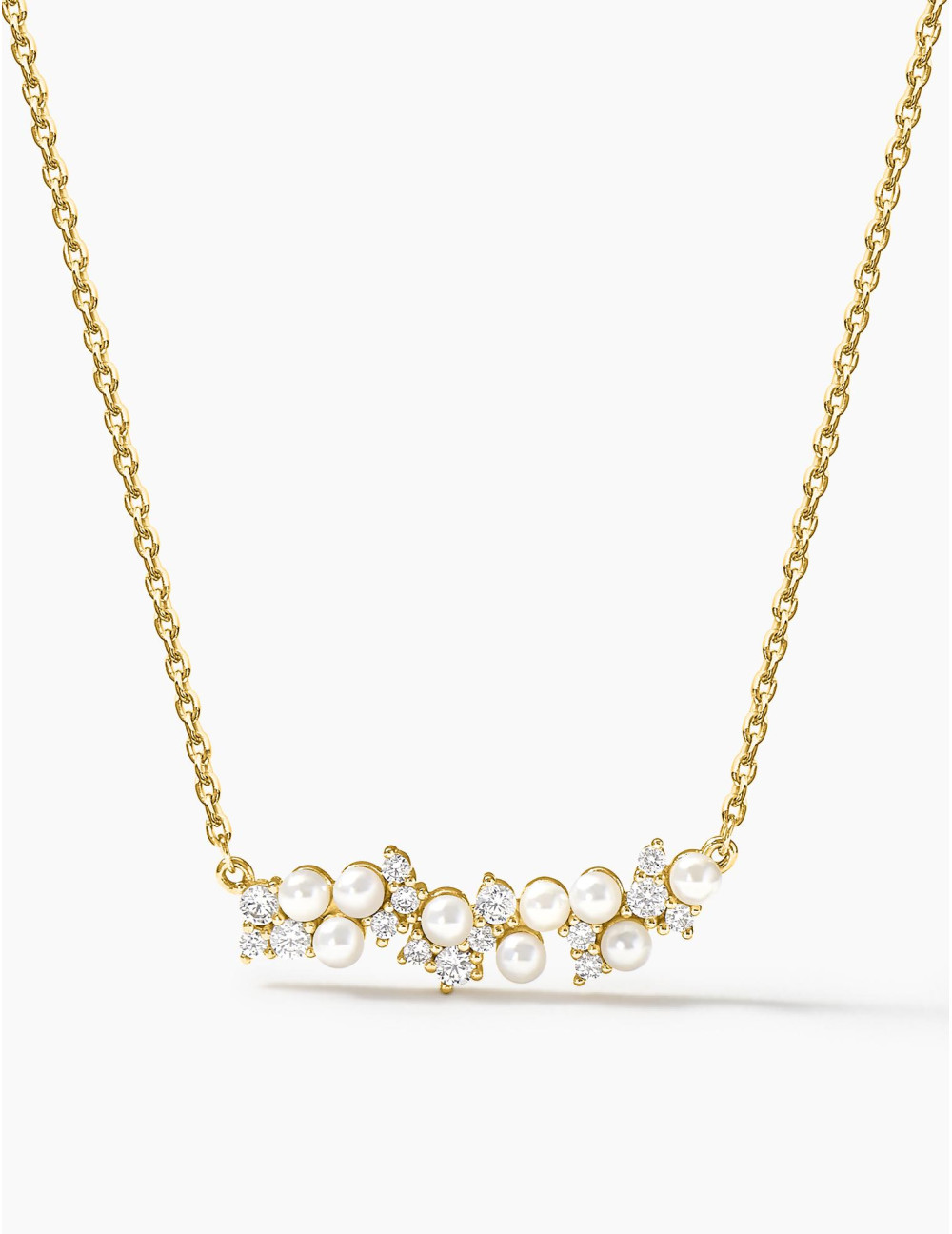 Collier Écume doré
