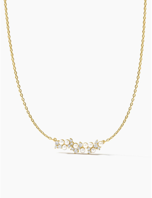 Collier Écume doré