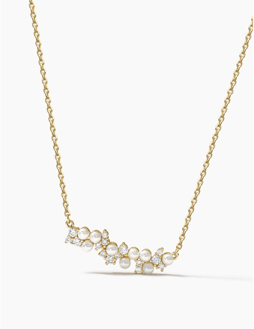 Collier Écume doré