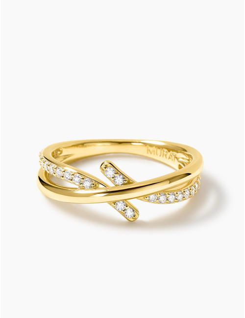 Bague Amarres dorée