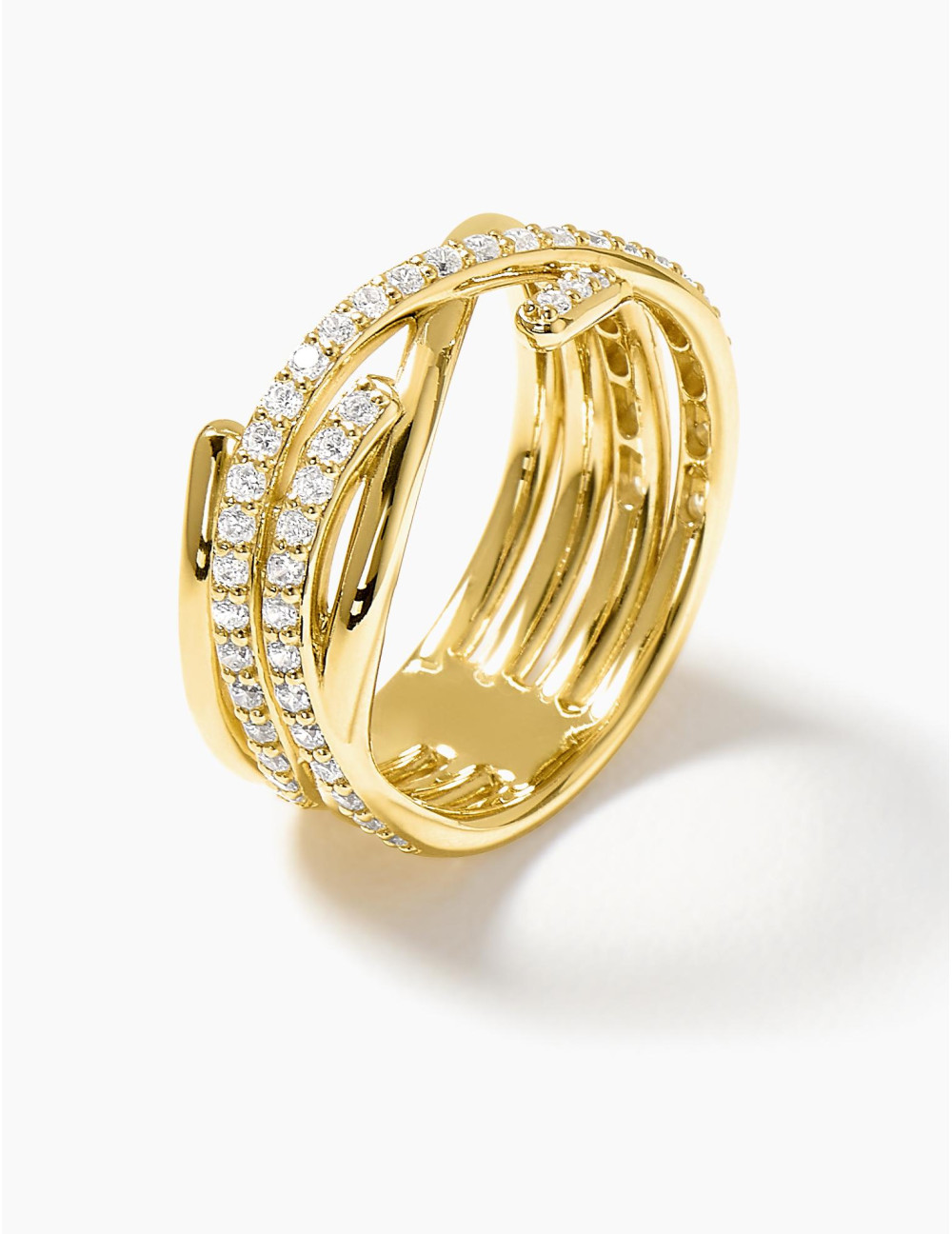 Bague Amarres Double dorée