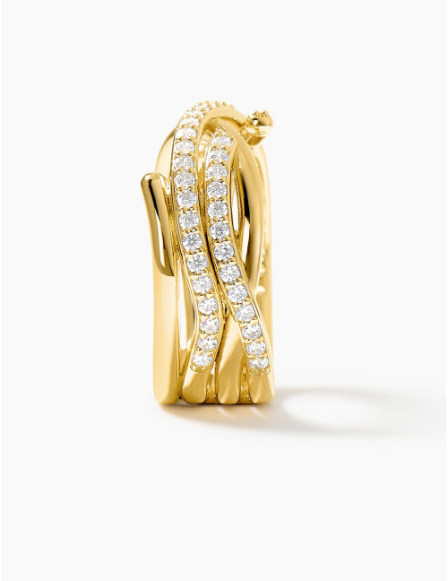 Bague Amarres Double dorée