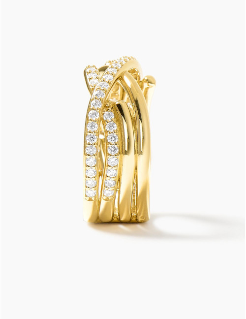 Bague Amarres Double dorée