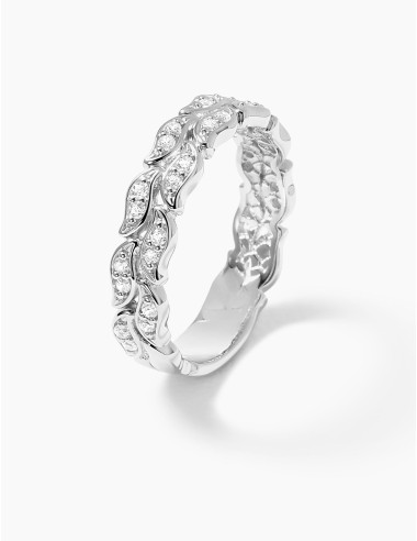 Bague La Marée Double argent
