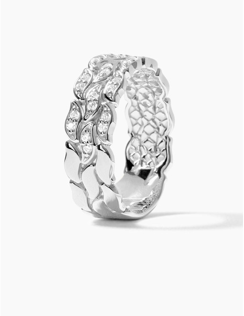 Bague La Marée Triple argent