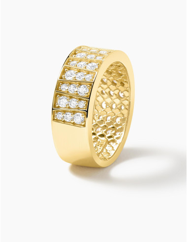 Bague Plein Soleil dorée
