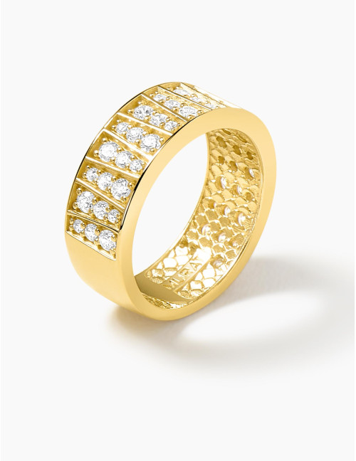 Bague Plein Soleil dorée