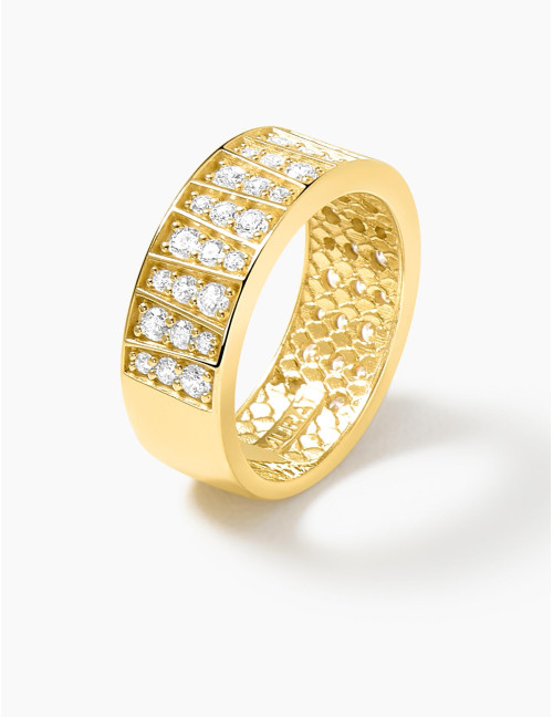 Bague Plein Soleil dorée