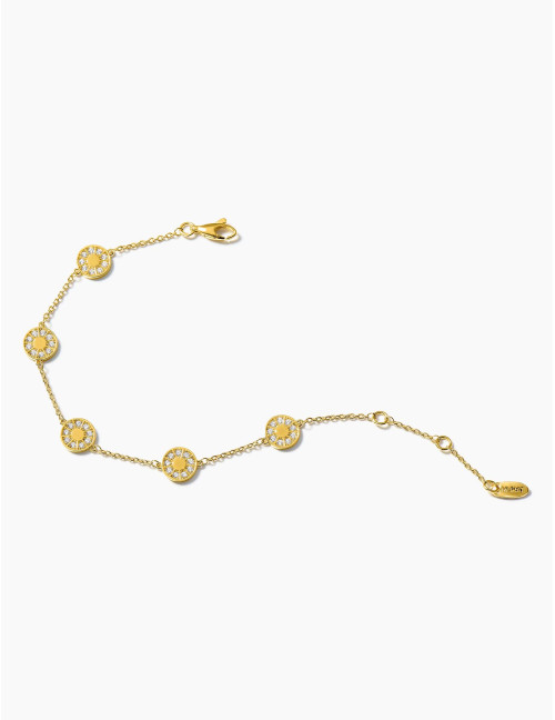 Bracelet Plein Soleil Cycle doré