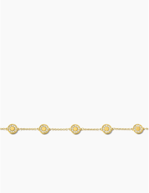 Bracelet Plein Soleil Cycle doré